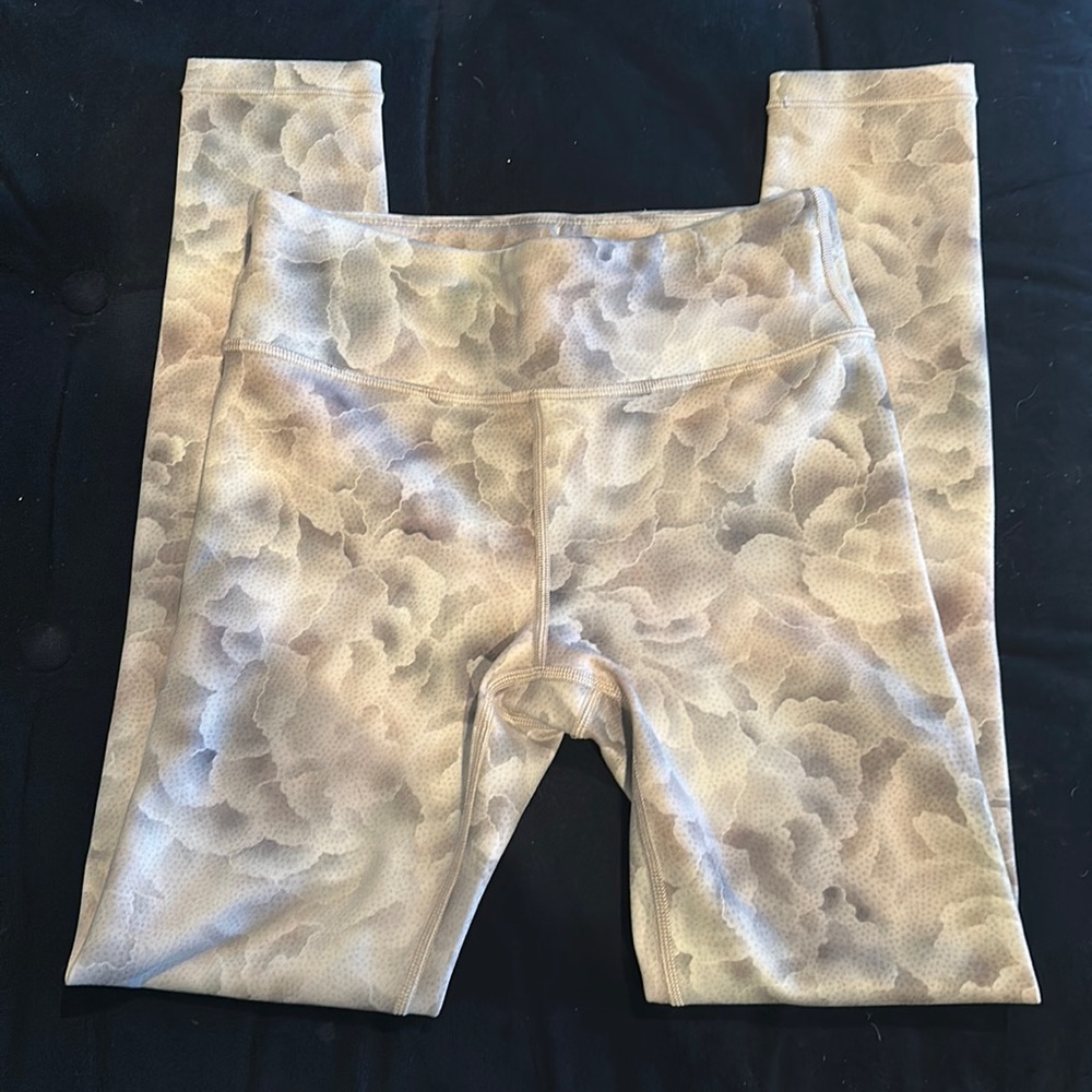 Athleta Girl high rise printed Chit Chat Tight